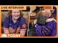 Father talks pure joy in viral graduation moment with daughter