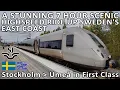 Download Lagu SWEDEN'S NEWEST HIGHSPEED TRAIN / SJ3000 FIRST CLASS REVIEW