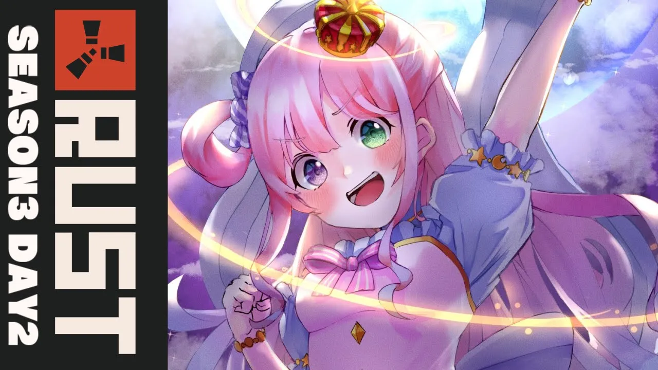 【 Rust 】ソーラーパネル作ってみたのら！? #ホロ鯖RUST【姫森ルーナ/ホロライブ】