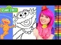 Coloring Zoe Sesame Street Coloring Page Crayola Crayons KiMMi THE CLOWN