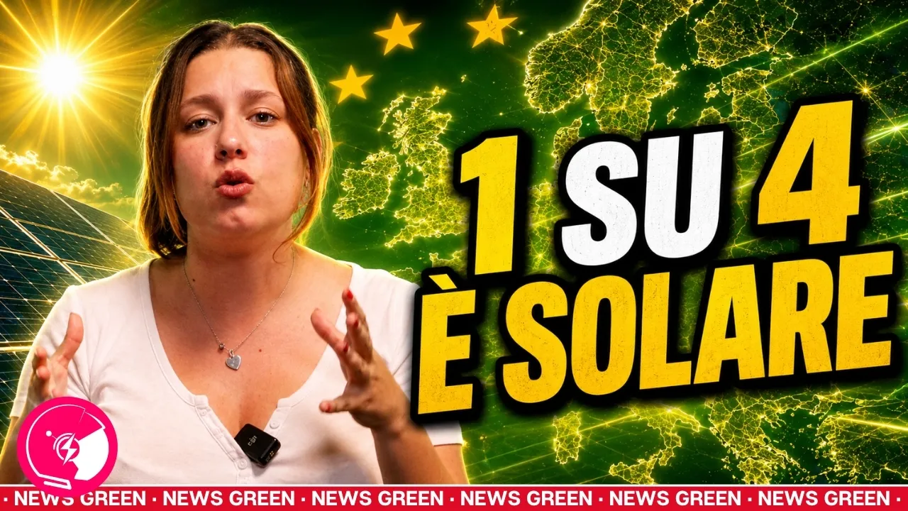 Solare al 25% nell’UE, ma la transizione si gioca su reti e accumuli