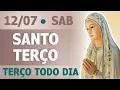Lagu TERÇO DE HOJE 12/07/2025 - SÁBADO - MISTÉRIOS GOZOSOS: SANTO TERÇO DAS 18 HORAS