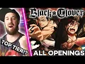 Download Lagu PEAK ANIME OPENINGS?! 🔥 | Black Clover All Openings Reaction (1–13) 