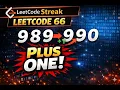 Leetcode Daily Question 66 Plus One