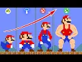 Download Lagu 🔴 Evolution Mario Growing Up: Team Mario Musculars Nood vs Pro vs Hacker vs Muscle #777