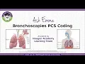 HCGTV Medical Coding Tips - Coding Bronchoscopies in ICD-10-PCS