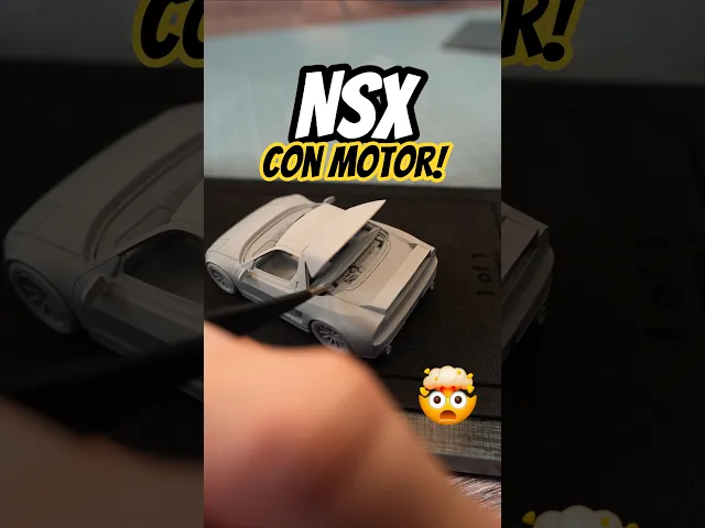 NSX with ENGINE | Model Kit Car video thumbnail