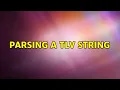 Parsing a TLV string