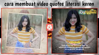 Download TUTORIAL MEMBUAT VIDEO QUOTES LITERASI MENGIKUTI BEAT MUSIK DJ wrap me and Plastic versi angklung MP3