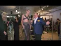 Tall Model 6 2 Claira Grace Kraft discusses House of Puglielli runway piece
