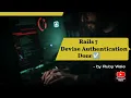 Ruby on Rails 7 with Devise gem