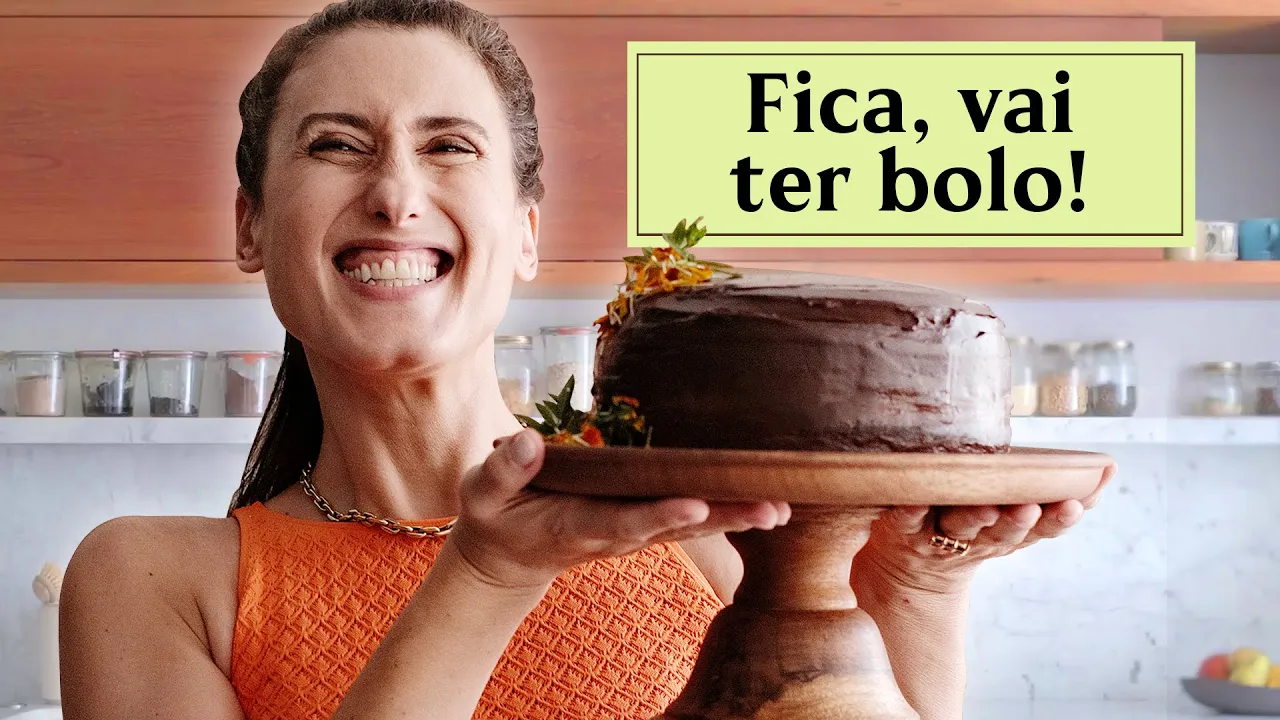 MASSA DE CHOCOLATE PROFISSIONAL PARA BOLO DE ANIVERSÁRIO | Menino Prendado
