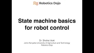 State machine basics for robot control
