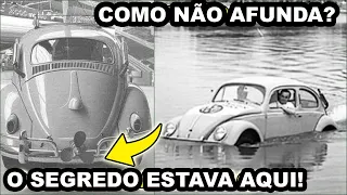 O FUSCA BRASILEIRO QUE VIROU BARCO EM 1960!