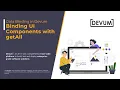 Data Binding in Devum Binding UI Components with getAll from Forms and Datasets