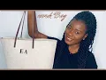 ZARA PERSONALISED FELT TOTE BAG REVIEW AFFORDABLE LUXURY