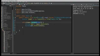 Building Java Programs CH6 File Processing reading in a file line by line