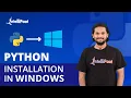 Python Installation in Windows 10 Intellipaat