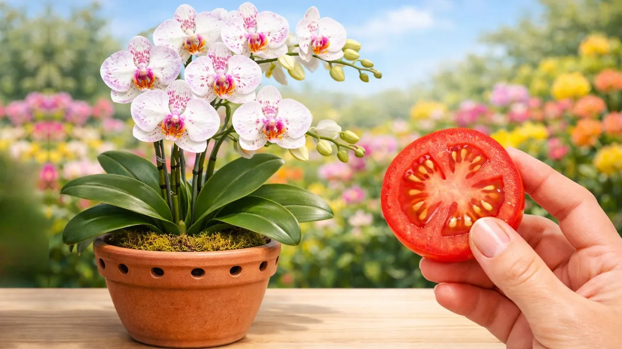 With Just One Slice, Your Orchids Can Bloom Naturally All Year Long
