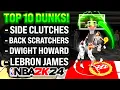 THE TOP 10 MOST OVERPOWERED DUNK PACKAGES IN NBA 2K24