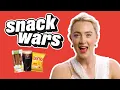 Saoirse Ronan REALLY loves Irish Snacks Snack Wars