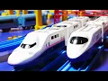 Download Lagu Plarail Shinkansen ☆ I made a course of Japanese JR trains, stations and railroad crossings!