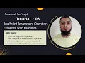 JavaScript Assignment Operators Explained with Examples Easy Tutorial