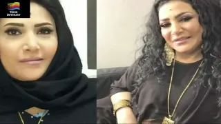      الفنانة المصرية بدريه طلبه تتعرض لأزمة صحية وتتعالج بالمحاليل والماكيير يجهزها للعرض دندنها