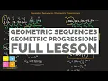 Geometric Sequences Progressions Common Ratio Formula for nth Term Recursive Formula