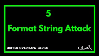 Lesson 5 Format String Attack