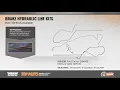 Highlighted Part Brake Hydraulic Line Kit for Select Ford Taurus Mercury Sable Models
