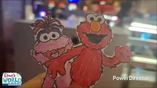 Elmo and Lola at Cinemark Mall del Norte Laredo TX