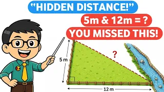The Hidden 13m Distance (You Didn’t See This!) 🔺 Pythagorean Theorem (Episode 9)