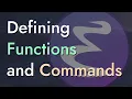 Defining Functions and Commands - Learning Emacs Lisp