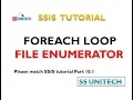foreach loop container file enumerator ForEach FILE Enumerator SSIS ssis tutorial part 44