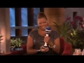 Ellen gives Queen Latifah a Shake Weight