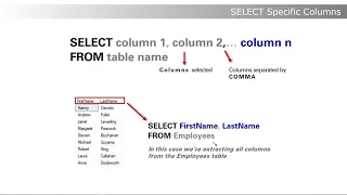 SQL SELECT Specific Columns