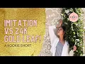 Download Lagu ✨ Imitation Gold Leaf vs 24k Gold Leaf!! ✨ | A Kookie Short