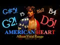 Benson Boone - American Heart Album Vocal Range G2