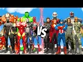 TEAM IRON MAN VS TEAM CAP CIVIL WAR REMAKE EPIC BATTLE