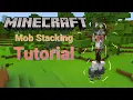 Minecraft How To STACK Mobs