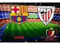 Jugando la final de la copa del rey en el pes 15