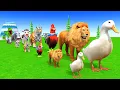 Download Lagu Long Slide Game with Cow Elephant Gorilla Hippopotamus Tiger 3d Animal Game Funny 3d Animals