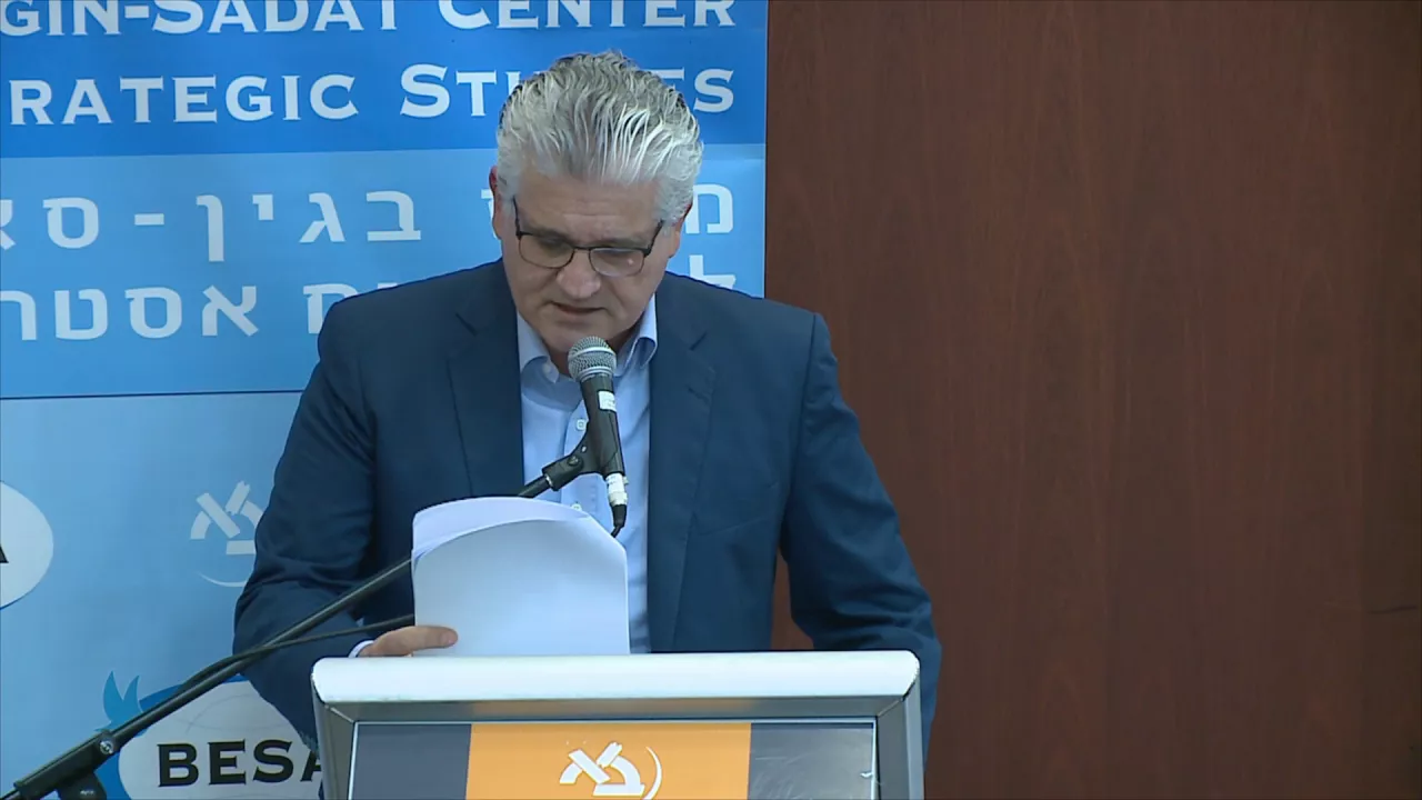 Ambassador Eli Avidar, Head of the Israeli Delegation to Qatar (1999-2001)