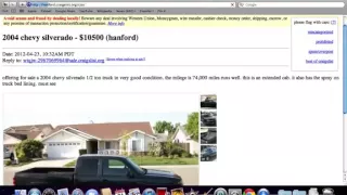 Craigslist Hanford Used Cars and Trucks How to Search Under 900 Models