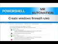 PowerShell S1E46 Firewall rules