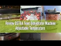 Review OSTBA Food Dehydrator Machine Adjustable Temperature 72H Timer 5-Tray Dehydrators for Food