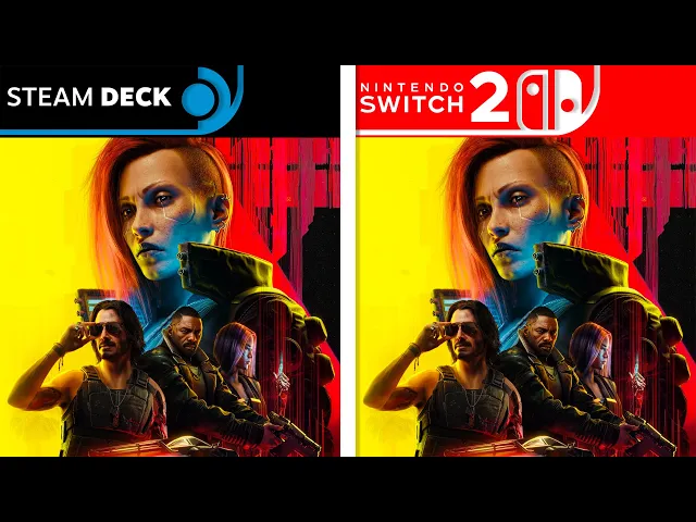 Cyberpunk 2077 | Switch 2 vs Steam Deck | Final Graphics Comparison
