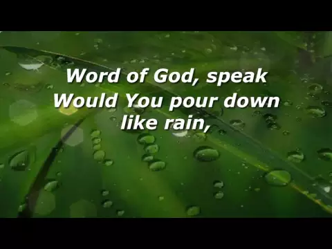 Download MP3 Word of God Speak - MercyMe w/lyrics