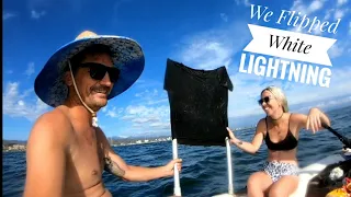 Flipping The Dinghy And Tshirt Sailing Home  |  Vlog# 33